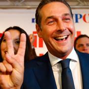 FPÖ:s partiledare Heinz-Christian Strache