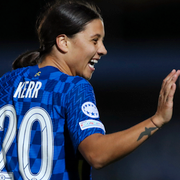 Sam Kerr och Mohamed Salah