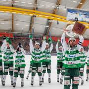 Västerås firar guldet i World Cup.