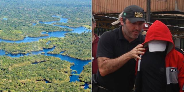 Amazonas/Misstänkt för morden i fjol. AP