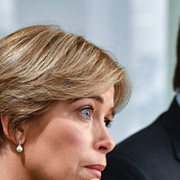 Annika Strandhäll och Stefan Löfven.
