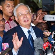 Arkivbild: Malaysias före detta premiärminister Najib Razak befanns i juli 2020 skyldig till korruption och till att ha länsat 1MDB på flera miljarder dollar. 