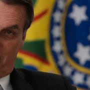 Jair Bolsonaro under ett tal i augusti.