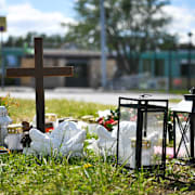 Minnesplats för skolattacken på Campus Risbergska den 4 februari.