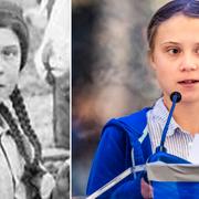 Flickan i Klondyke/Greta Thunberg.