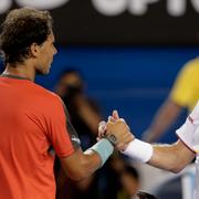 Rafael Nadal och Stanislas Wawrinka.