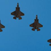 Arkivbild på F-35-flygplan.