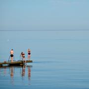 Bad i Visby.