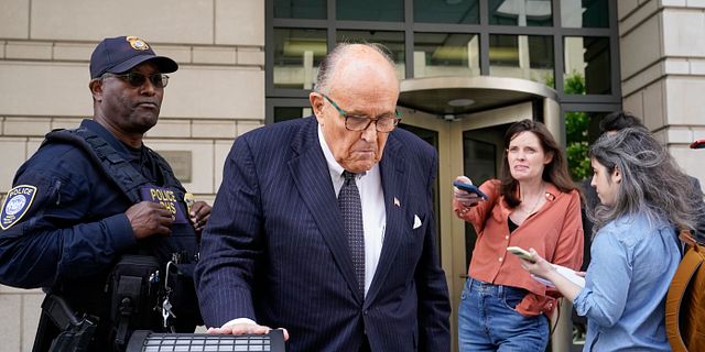 New Yorks tidigare guvernör Rudy Giuliani. Patrick Semansky / AP