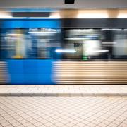 Hötorgets tunnelbanestation i Stockholm. 