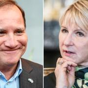 Stefan Löfven/Margot Wallström.