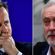 Jeremy Corbyn / David Cameron