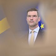 Johan Forssell (M), migrationsminister.