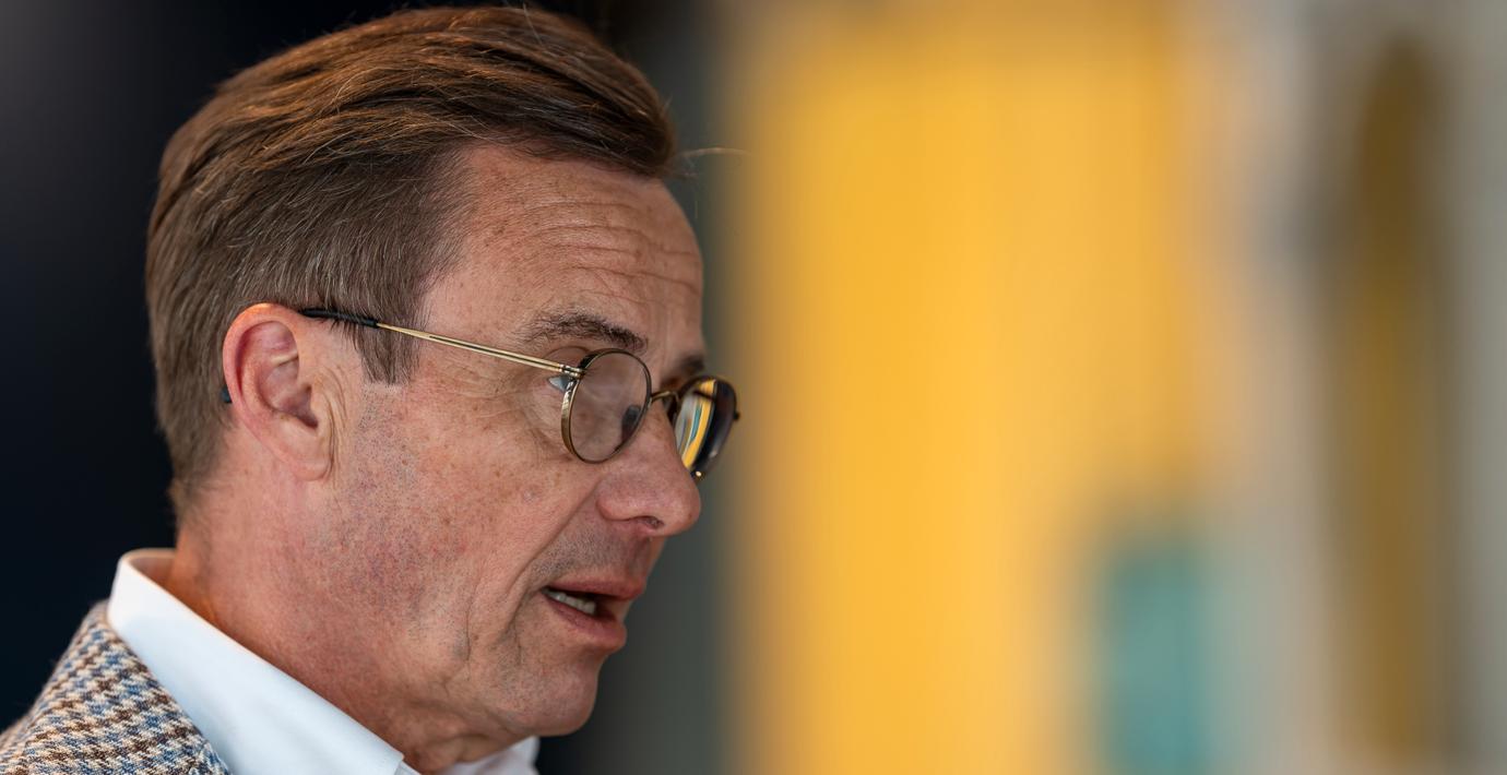 Statsminister Ulf Kristersson (M). 