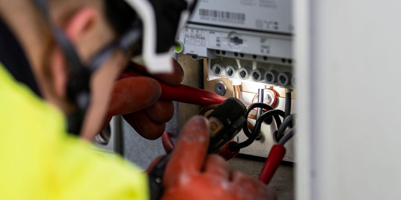 Elektriker i Malmö, arkivbild från 2022.