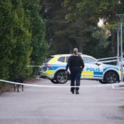 Avspärrningar i Växjö på lördagen. 