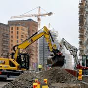 Engcon tillverkar bland annat tiltrotatorer till grävskopor. 