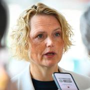 Centerpartiets ledare Anna-Karin Hatt (C).