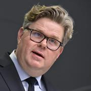 Justitieminister Gunnar Strömmer (M). 