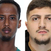 Guled Mahmud Elmi, Hassan Wehbi och Siar Mohammed.