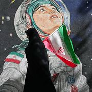 Kvinna i Teheran, 8 april 2026. 