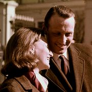 Kronprins Harald och Sonja Haraldsens förlovning år 1968.