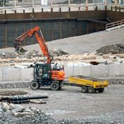 Peab bygger lägenheter på Lilla Essingen i Stockholm.