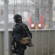 Ett tåg utrymdes vid Göteborgs central efter bombhotet. Arkivbild.