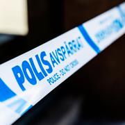 Polisavspärrning. 