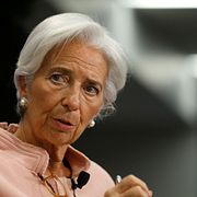 Christine Lagarde, ordförande för Internationella valutafonden. 