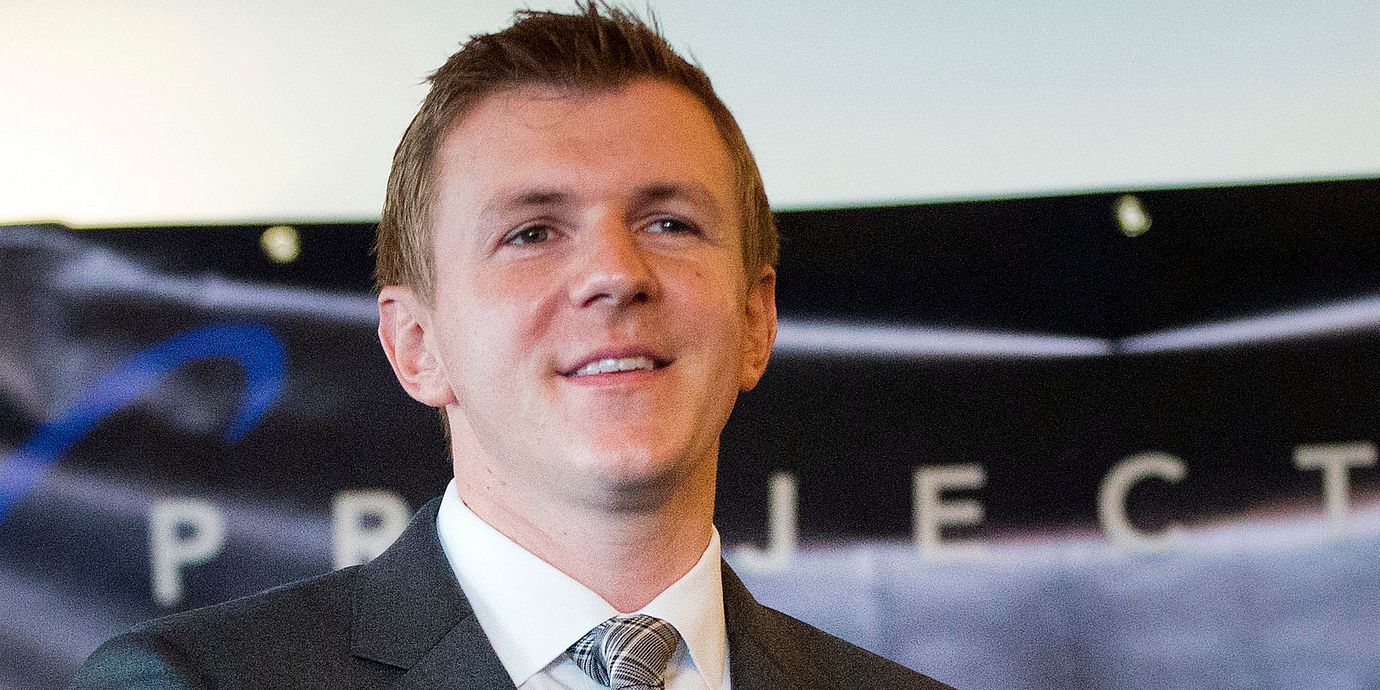 James O’Keefe,  grundare av den högerextrema aktivistgruppen Project Veritas.