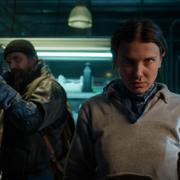 David Harbour och Millie Bobby Brown i Stranger Things.