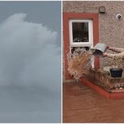 Newhaven vid Englands södra kust/ Cumbria i landets nordvästra del.