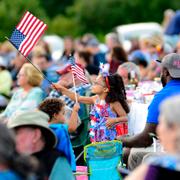 Fourth of July celebration in in Grafton, Vt, 2024.