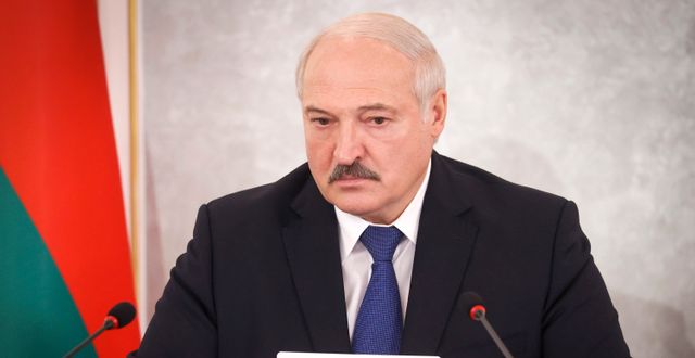 Belarus president Aleksandr Lukasjenko. Pavel Orlovsky / TT NYHETSBYRÅN