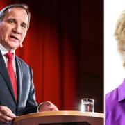 Löfven talade på S kommunkonferens, Aftonbladets Lena Mellin.