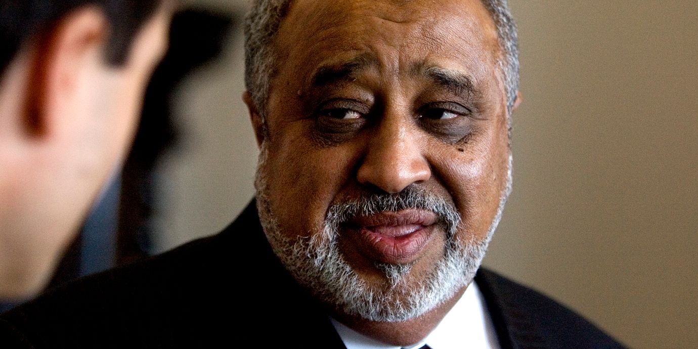 Den saudiske medborgaren Sheik Mohammad al-Amoudi mottog vid en ceremoni på Stockholms slott Kommendörstecknet med stora Kungliga Nordstjärneorden. Arkivbild från 2007.