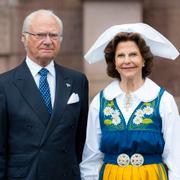 Kung Carl Gustaf och drottning Silvia 2020.