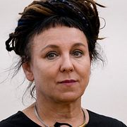 Olga Tokarczuk på en bild från 2022.