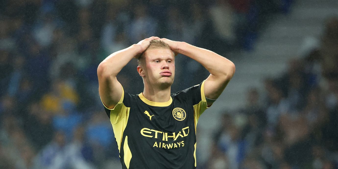 Den norske City-spelaren Erling Haaland.