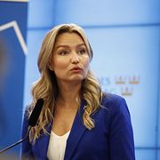  Kristdemokraternas ledare Ebba Busch (KD).
