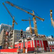 Arkivbild: Nya bostäder byggs vid Torsplan, Hagastaden binder samman Stockholm och Solna.