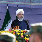 Arkivbild: Irans president Hassan Rouhani. 