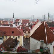 Estniska huvudstaden Tallinn.