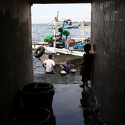 Arkivbild, fiskare i Filippinerna.