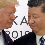 Trump och Kinas ledare Xi Jinping.