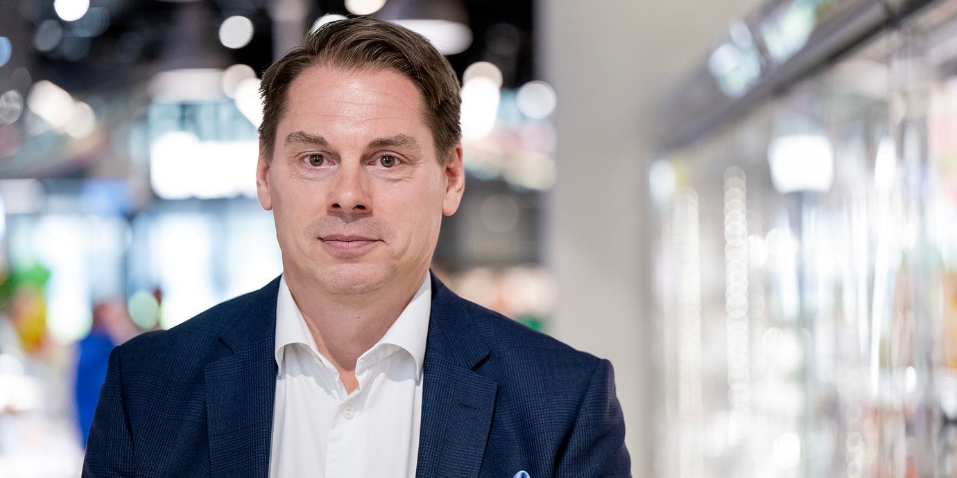 Eric Lundberg, vd för Ica.