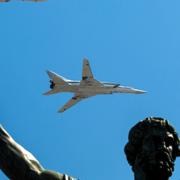 Ryska Tu-22M-plan, arkivbild. 