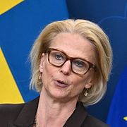 Finansminister Elisabeth Svantesson (M).