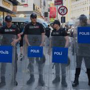 Polis i Istanbul. Arkivbild.
